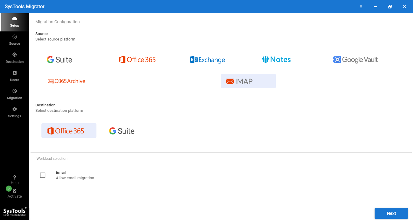 AWS WorkMail to Office 365 Migration