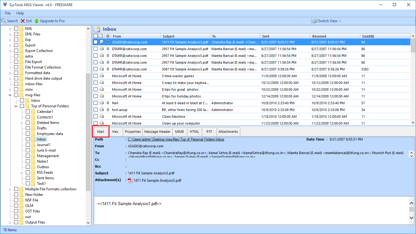 Multiple Preview Modes