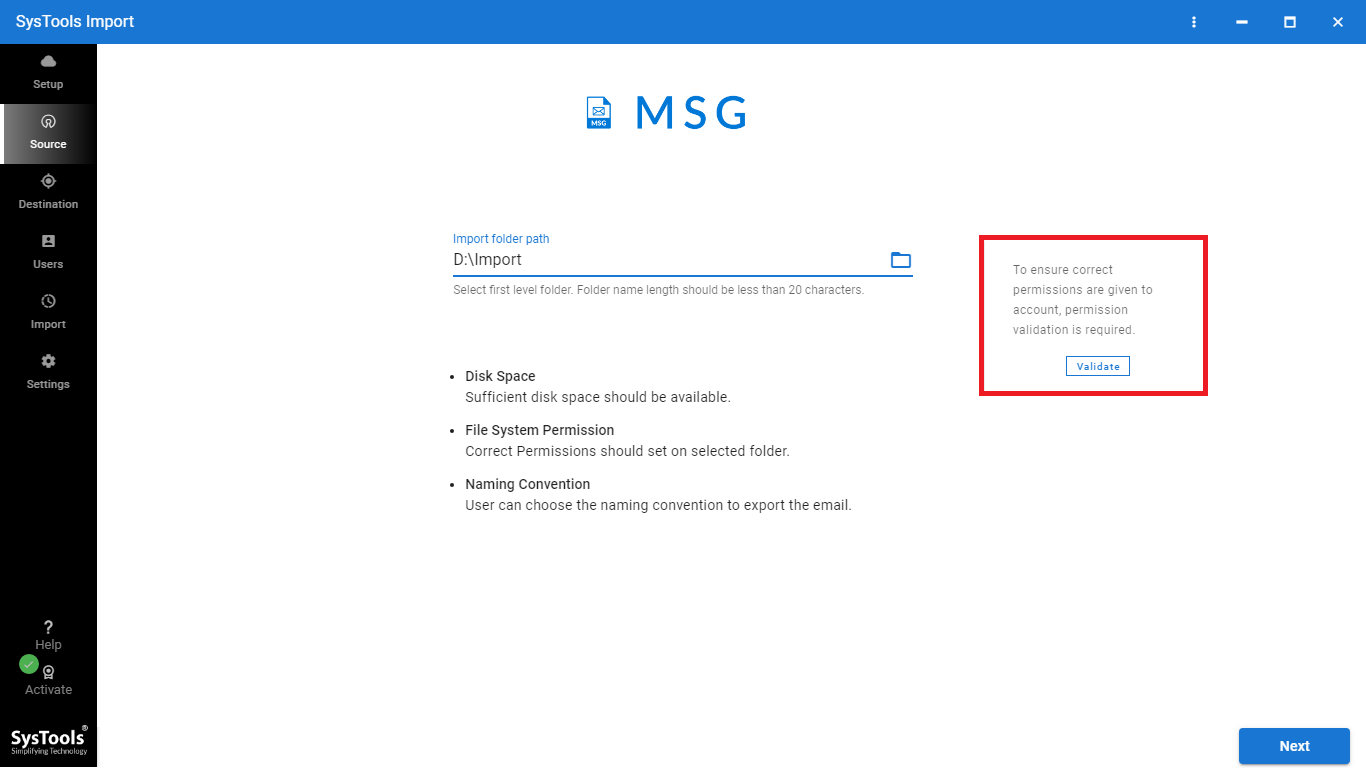 browse msg file