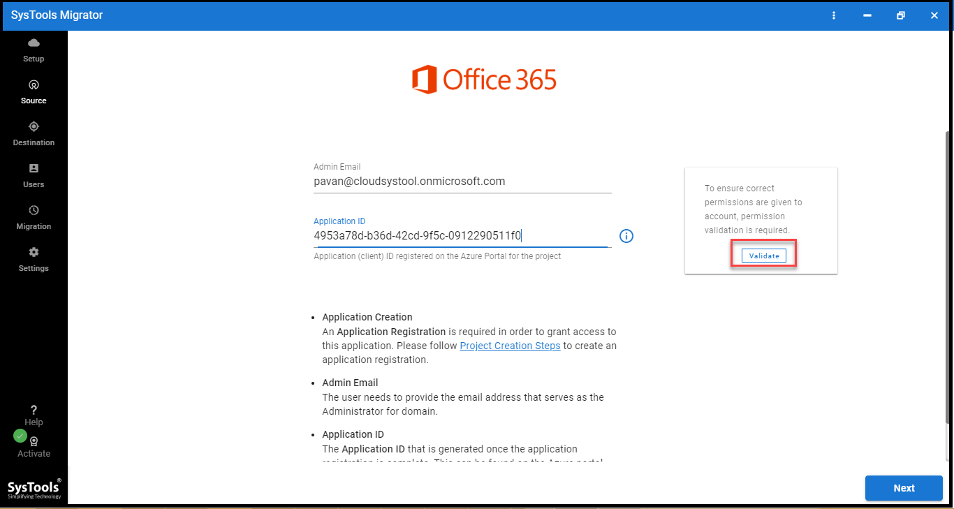 admin account authentication