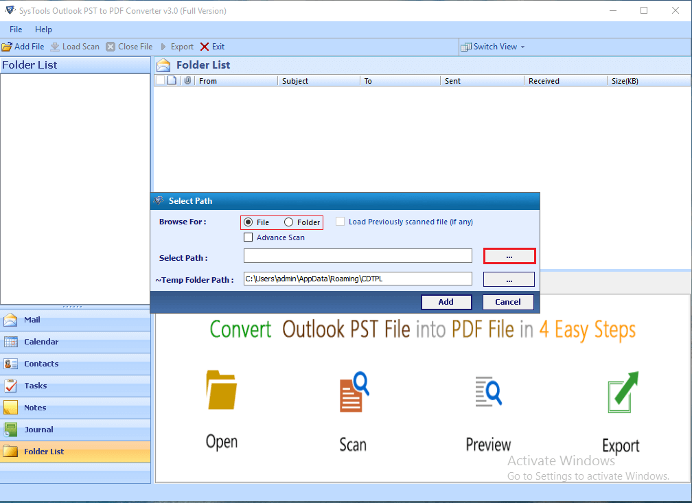 Outlook pst na pdf omskakelaar