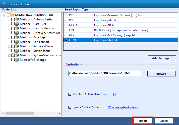 edb conversion software