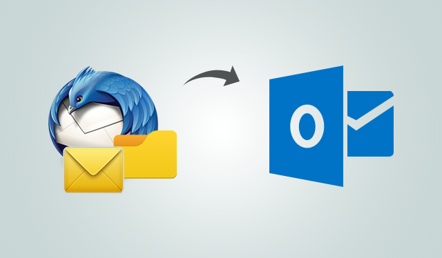 import thunderbird mail to outlook