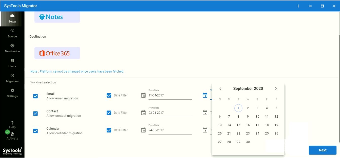 migrer lotus notes vers office 365