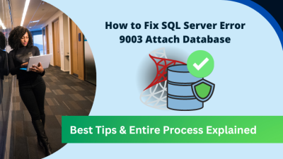 SQL Server error 9003 attach database