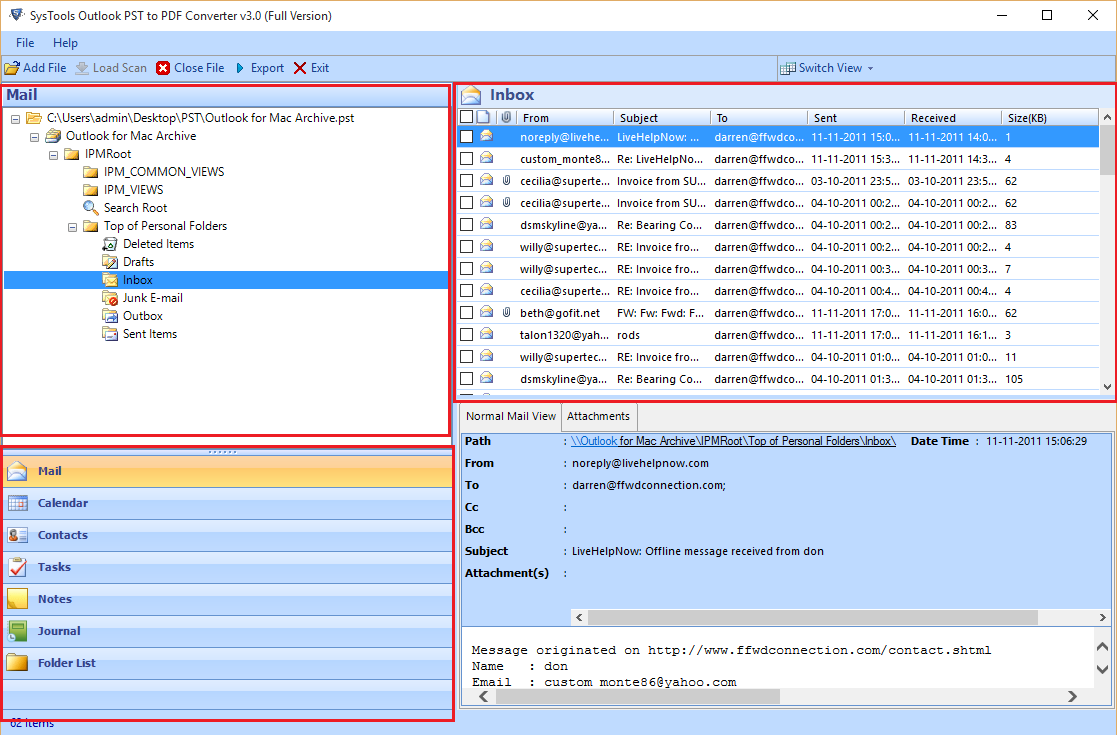 stoor outlook in pdf