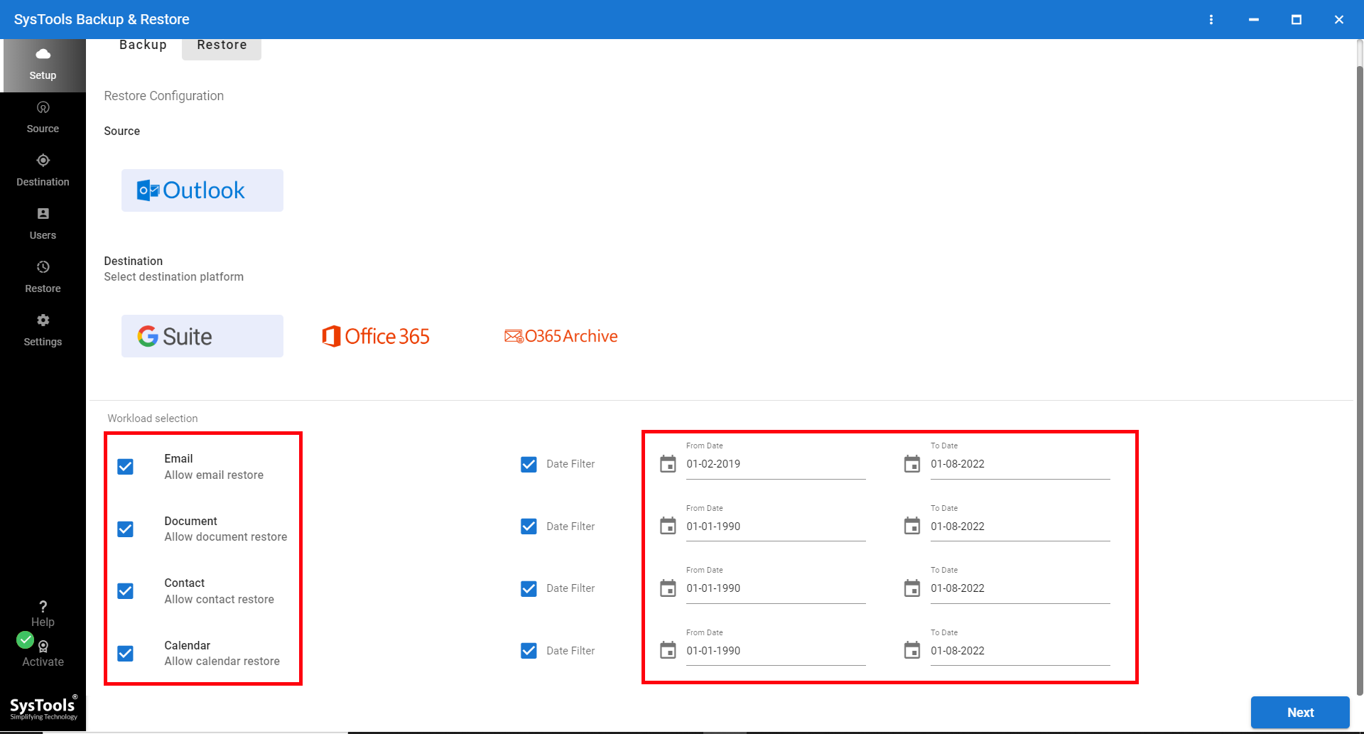 Import PST into Gmail Tool
