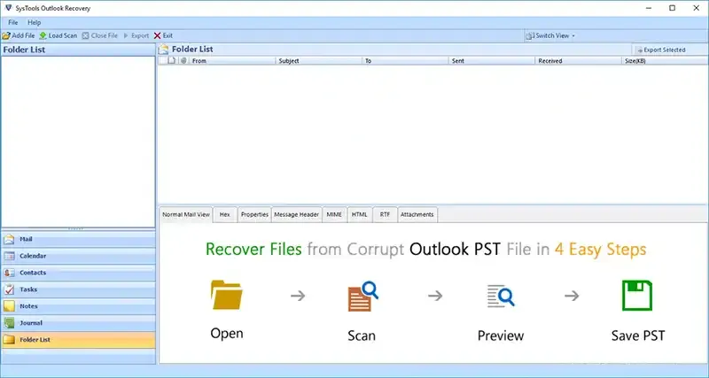 repair Outlook profile