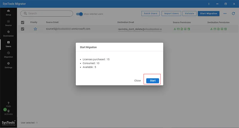 migrate shared mailbox to user mailbox safely