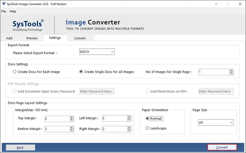 convert icon to docx