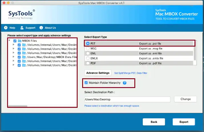 advance setting