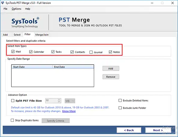 combine outlook email acounts
