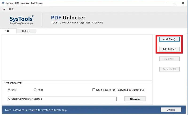 use add files feature