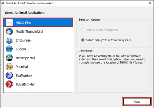 add mailbox files